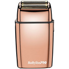 Babyliss Pro Foilfx02 Cordless Double Foil Shaver Rose Gold With Metal Comb Set