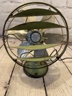 Vintage Victor Fan Breeze Spreader Olive Green Works Cincinnati Ohio Usa