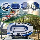 4-in-1 Folding J-style Kayak Roof Rack For Canoe Sup Surfboard  Aluminum