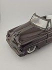 Vintage 1950s Tinplate Friction Convertible Pontiac Brown Pressed Steel Toy Car