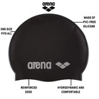 Arena Classic Unisex Soft Silicone Swim Cap For Women And Men  Intensive