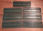 Aurora 9  Straight Track Slot Car Model Motoring T-jet Lot Of 7