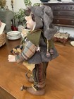 Vintage Woodland Elf Gnome 14 In