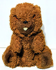 Mary Meyer - Woodchuck - Plush Hand Puppet - Brown - 12 Inch - 80s Toy
