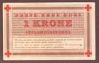 Denmark  Danish Red Cross Jutlandia  1 Krone  Nd  1951    Unc