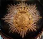 Saxony Pickelhaube Parade Bush  Officer K  nigl  S  chs  1  Leib-grenasier-rgt 100