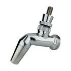 Nukatap Stainless Steel Beer Faucet - Keg Tap - Kegerator Spout W  Interchangeab