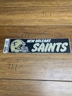 Vintage New Orleans Saints Bumper Sticker Official Nfl Football Trench  11    Jd