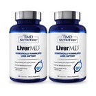 2 Packs 1md Nutrition Liver Md - Liver Support Supplement New   Exp  12 2026    
