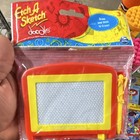 Etch A Sketch Doodle  Mini By Spinmaster  4 X 3 New And Sealed Green