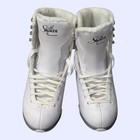 Jackson Ultima Comfort Figure Skates Mark I Blade Women Size 10 White Ice Skates