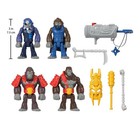 Fisher Price Imaginext Jungle Boss Level Army Pack Toy Gorilla Action Figure Set