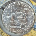 Choice Bu Italy 1991 R 500 Lire Silver Coin