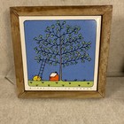 Lilian Vernon 1984 Seasons Framed Tile Trivet Decor All 4 Seasons Ready To Hang