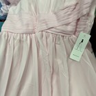 Cap Sleeve Chiffon Mother Of Bride Mermaid Plated Long Formal Dress Size 14 Pink