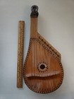 Bandura Folk Instrument Ussr Soviet Bandyra 15inch   37 5cm Vintage