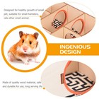 Wood Toy Tunnel For Hamster And Small Pets Promoting Healthy Activity