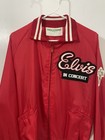 Elvis Presley Tour Jacket 1977  holloway  Red Zipper Usa Possible Signature