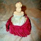 Cottagecore Antique Half Doll Pin Cushion Plaster Hp Precious Face 1920s Pink