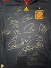 Spain 2010 World Cup Away Jersey Signed By 15 Members Of The Winning Squad