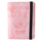 Leather Passport Travel Holder Rfid Blocking Id Cards Wallet Case Cover Sleeve