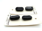 Black Shank Buttons 85511 1 1 8  New On Cards Vintage Jhb International
