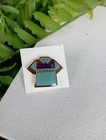 Vintage Durham County Cricket Polo Shirt Vintage Pin Badge Sports Memorabilia