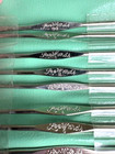 Vintage Complete 16 Piece Set Leewards Steel Crochet Hooks   Case  00 Thru 14
