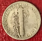 Vintage Xf 1929 S Mercury Silver Dime-old Us Coin-jun316
