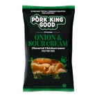 Pork King Good Onion And Sour Cream Flavored Pork Rinds 8 Pack Keto Snacks