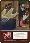 1952 Schlitz Beer Ghost Favorite Haunt Vintge-look Decorative Replica Metal Sign