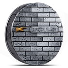 2027 5 Oz Antique Samoa Diagon Alley Silver Coin  box  Coa  Sliding Door 