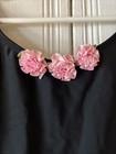Black Tutu Ballet Dress Short Sleeve With Pink Ribbon Roses Size 1c  2t 3t 