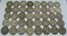 40 Jefferson War Nickels 35  Silver All 1942 P  2 Face Value 1 Roll