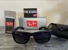 Ray-ban Justin 4165 Sunglasses Matte Black Frame grey Gradient Polarized 54-16