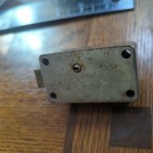 Unbranded Safe Deposit Box Lock  No Key  Writing On Lock 