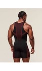 Gymshark Onyx 5 0 Seamless Singlet Black carmine Red Xl 