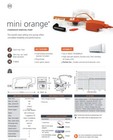 Aspen Mini Orange Condensate Pump 10m Up To 16kw To Remove Water From Air Con