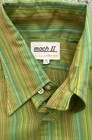 Vintage Mach Ii By Arrow Button Down Shirt   1970s   striped   fantastic Condition   m