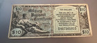 Military Payment Certificate Series 481  10 Ten Dollars