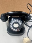 Vintage 1940s Automatic Electric Model 40 Monophone Rotary Telephone - Art Deco 