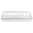 Hubert   Wire Basket Chrome Plated Steel - 18 l X 12 w X 2 h