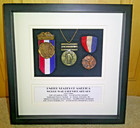 Rare Collection Of Three Original U s  World War I Service Medals - Read Below  