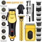 Professional Hair Clipper For Men  3-piece Set  Beard Trimmer Shaver Set And Kit