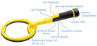 Nokta Makro Pulsedive Scuba Waterproof Detector With 8  Coil  yellow 