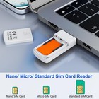 Sim Card Reader-micro nano standard Sim Card Readers-usb To Sim Card Adapter    