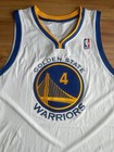 Golden State Warriors Game Worn Jersey   4 Jeff Adrien 2010-2011 