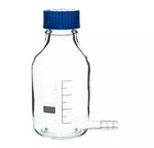 Abgil Borosilicate Glass Aspirator Screw Cap With Bottom Hose Outlet