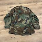 M65 Field Jacket Mens S Reg Woodland Camo Army Military Vintage 80s Workwear