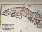 Cuba Jamaica 1780 Rigobert Bonne Antique Engraved Map 18th Century